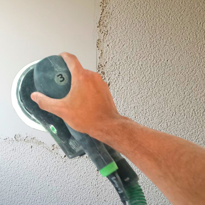 Eliminación de gotelé